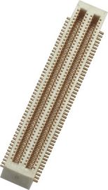 0.5 मिमी 2 * 50 पी एसएमटी बोर्ड बोर्ड संबंधक को पोस्ट फॉस्फोर पीए 9टी कांस्य गोल्ड फ्लैश के साथ