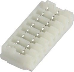 महिला 1.5 मिमी 2 ~ 20P व्हाइट वेफर वायर टू बोर्ड कनेक्टर 1.0AMP