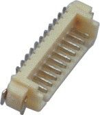 वेफर कनेक्टर 1.25 मिमी पिच 02 ~ 15P 1.0AMP 180 ° SMT PCB कनेक्टर्स