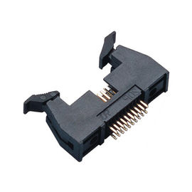 1.27*2.54mm लैच हैडर कनेक्टर 16 पिन हैडर PA9T ब्रास मेटिंग 5242 . के साथ
